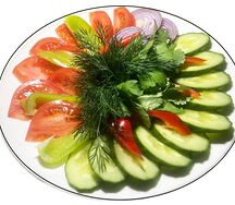 Овощная нарезка