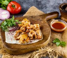 Шашлык из куриных бедрышек