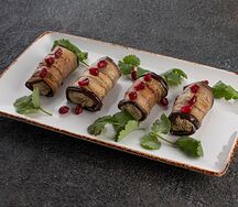 Рулетики с грецким орехом