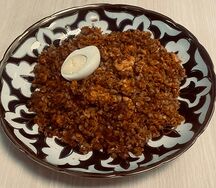 Плов из гречки для шестерых