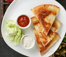 Кесадилья с курицей