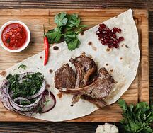Шашлык из корейки ягненка