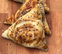 Самса с рубленой говядиной