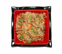 Острый рис с цыпленком
