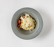 Феттуччине в сливочном соусе с сыром