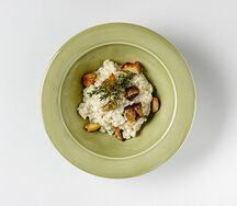 Ризотто с белыми грибами