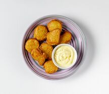 Сырные монетки с халапеньо