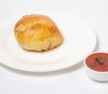 Самса с картошкой и мясом
