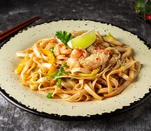 Лапша с морепродуктами