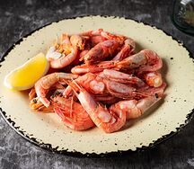 Креветки отварные