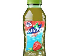 Nestea чай зеленый со вкусом клубники