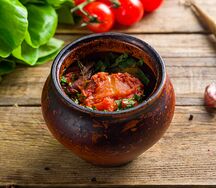 Жаркое из баранины с овощами