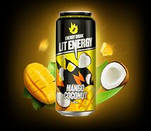 Lit energy со вкусом манго и кокоса