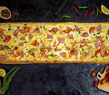 Острая курица-ветчина