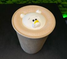 Какао с мишкой