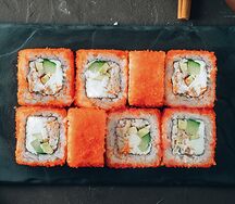 Калифорния с камчатским крабом
