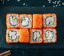 Калифорния с крабом