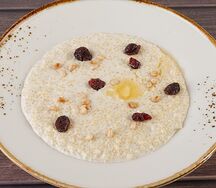 Каша пшенная на сливках