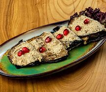 Баклажаны с орехами