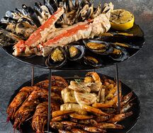Большой сет из морепродуктов