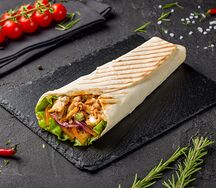 Арабская шаурма с курицей