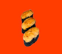 Гункан запеченный с крабом