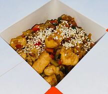 Вок рис с курицей