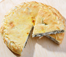 Чуду с творогом и зеленью