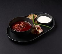 Борщ с мясом