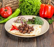 Шашлык из куриных сердечек