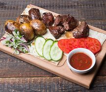 Шашлык из говяжьей вырезки