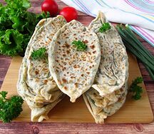 Лаваш с зеленью