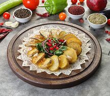 Картофель с курдюком