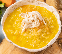 Домашняя куриная лапша