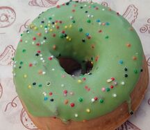 Донат яблочный