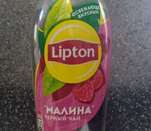 Чай Lipton Чёрный с малиной