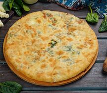 Хачапури шпинат-сыр
