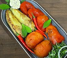 Овощи на мангале