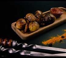 Картошка на мангале