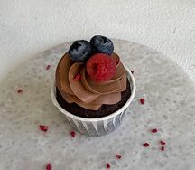 Шоколадный капкейк