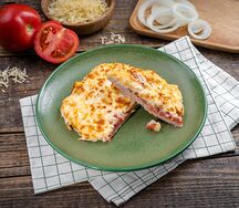 Мясо по-французски с рисом