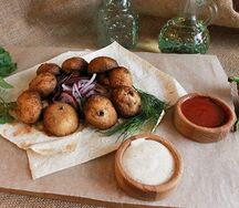 Грибы на гриле