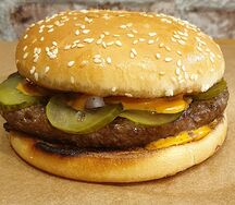 Бургер Чикен на углях