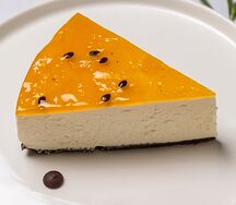 Чизкейк Манго-маракуйя