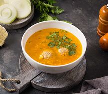 Суп с фрикадельками