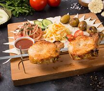 Шашлык из cвинoй корейки XXl