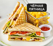 Клаб-сэндвич с индейкой Чп