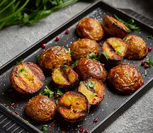 Картофель на углях