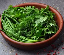 Свежая зелень