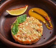 Тартар из лосося